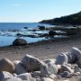 Vue du camping Lévesque, Saint-Siméon, Charlevoix